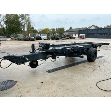 REMORQUE LOHR PORTE CONTAINER COMME NEUVE